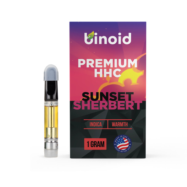 Binoid HHC Vape Cartridge - Sunset Sherbert