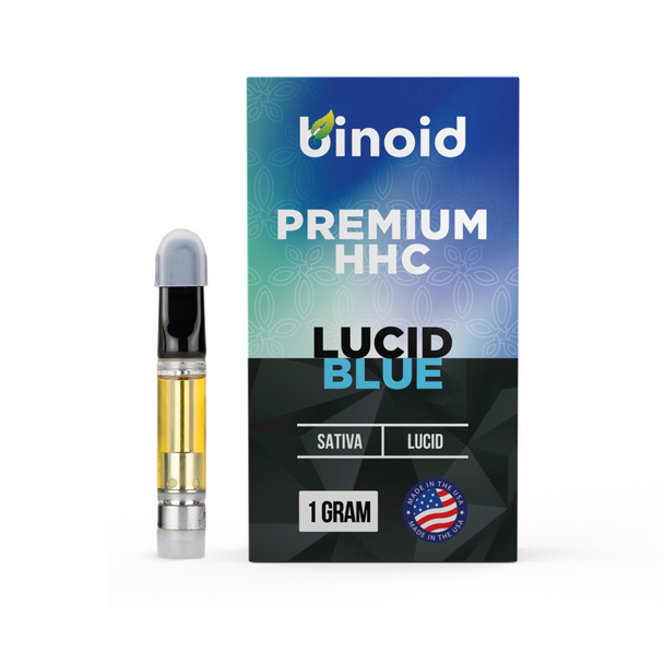 Binoid HHC Vape Cartridge - Lucid Blue