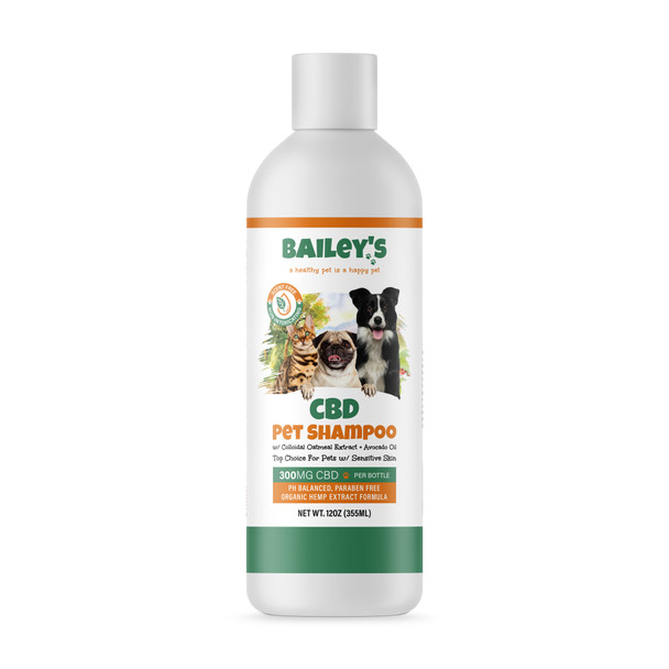 Bailey's Full Spectrum Hemp CBD Pet Shampoo