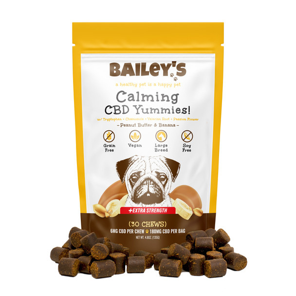 Bailey's Full Spectrum Hemp CBD Calming Yummies Large