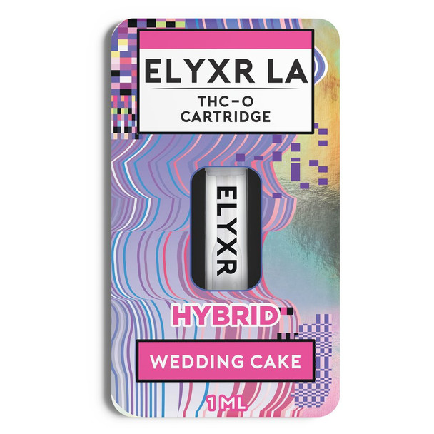 Elyxr THC-O Acetate Vape Cartridge - Wedding Cake