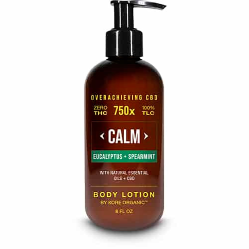 Kore Organic Isolate Hemp CBD Lotion Calm - 8oz