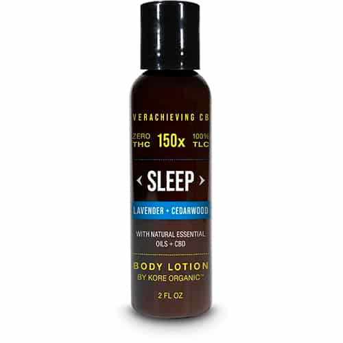 Kore Organic Isolate Hemp CBD Lotion Sleep - 2oz
