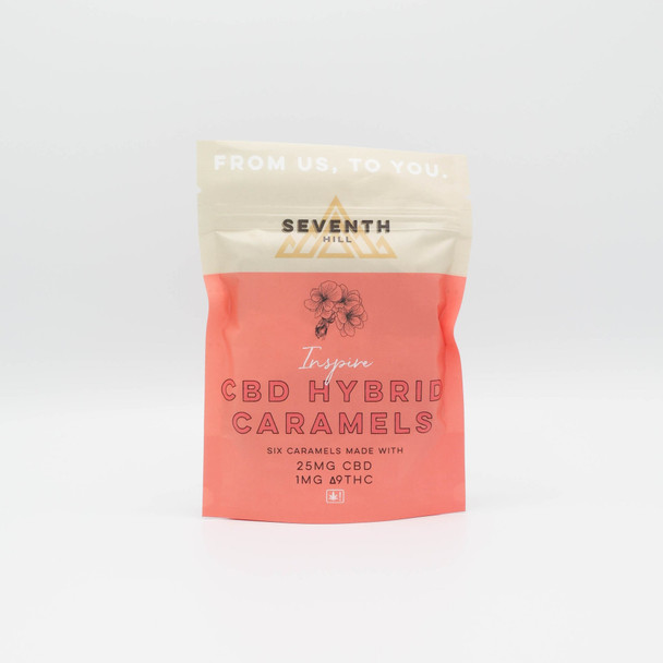 Seventh Hill Organic Full Spectrum Hemp CBD Caramels - Inspire
