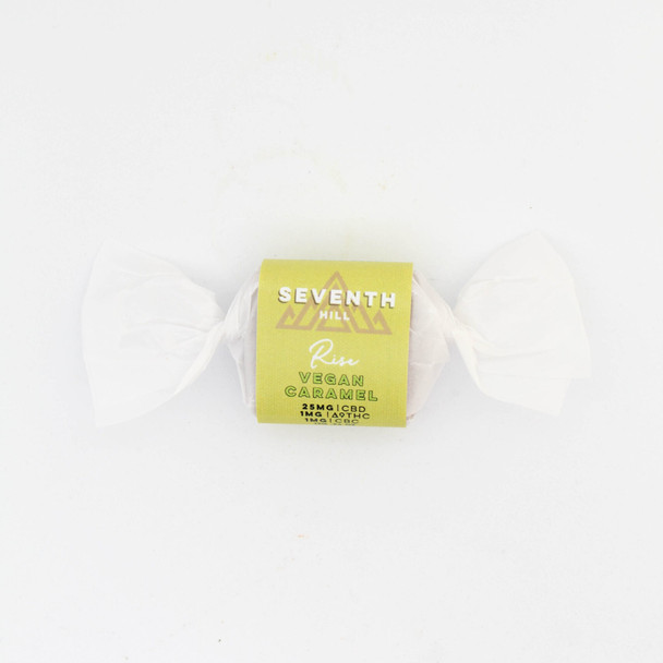 Seventh Hill Organic Full Spectrum Hemp CBD Vegan Caramels - Rise
