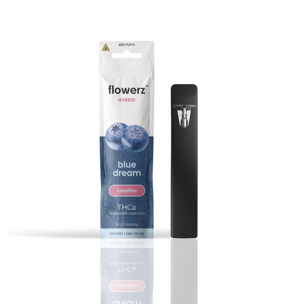 Flowerz THCA 1G Disposable Vape Pen - Blue Dream Flowerz THCA 1G Disposable Vape Pen - Blue Dream