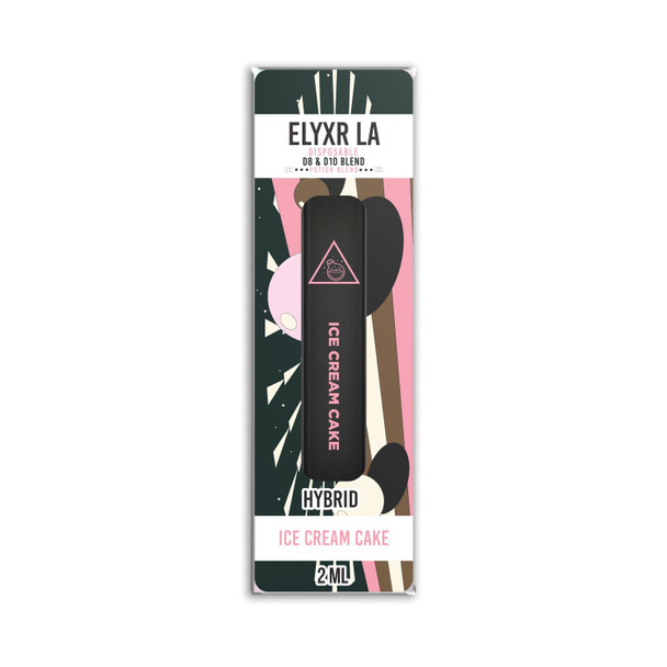 Elyxr Potion Blend Delta 8 + Delta 10 THC Disposable Vape Pen - Ice Cream Cake (Hybrid) 2ml