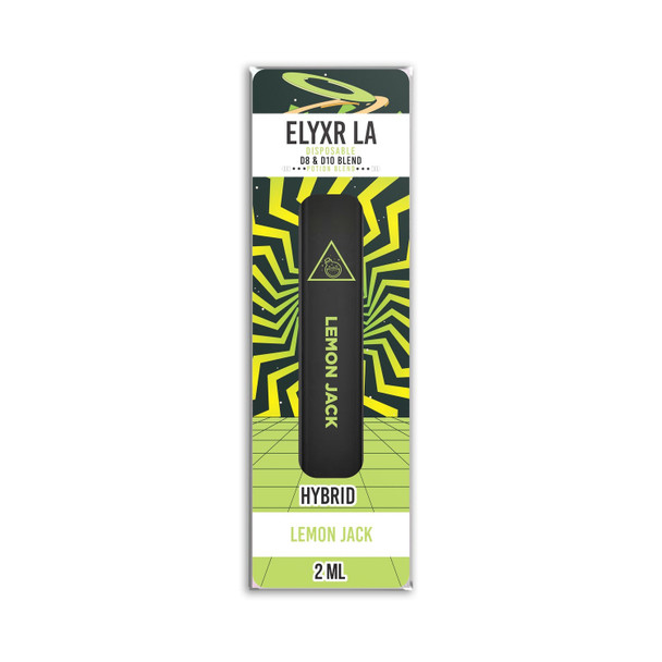 Elyxr Potion Blend Delta 8 + Delta 10 THC Disposable Vape Pen - Lemon Jack (Hybrid) 2ml