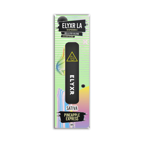 Elyxr Potion Blend Delta 8 + Delta 10 THC Disposable Vape Pen - Pineapple Express (Sativa) 1ml