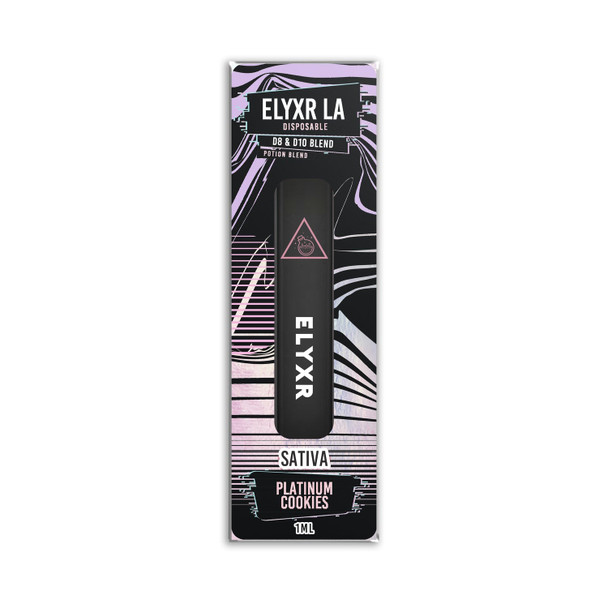 Elyxr Potion Blend Delta 8 + Delta 10 THC Disposable Vape Pen - Platinum Cookies (Sativa) 1ml