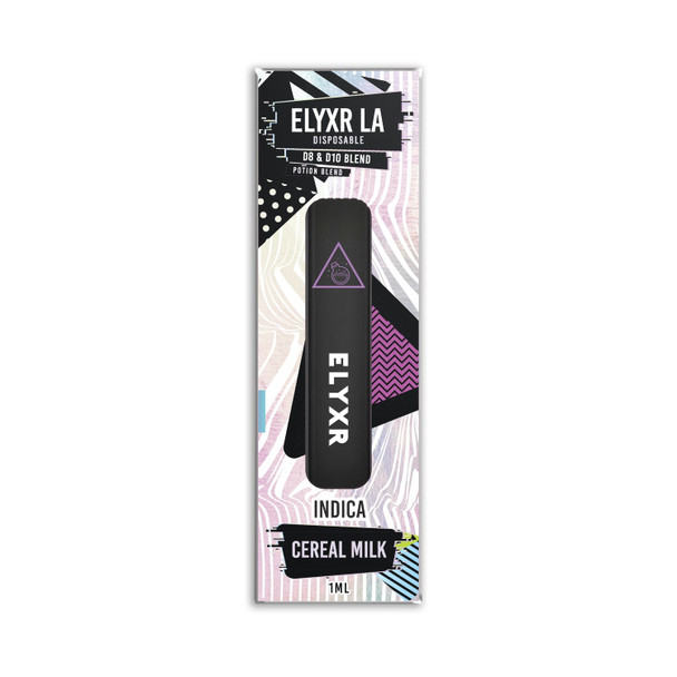 Elyxr Potion Blend Delta 8 + Delta 10 THC Disposable Vape Pen - Cereal Milk (Indica) 1ml