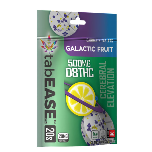 TabEASE Delta 8 THC Mints - Galactic Fruit