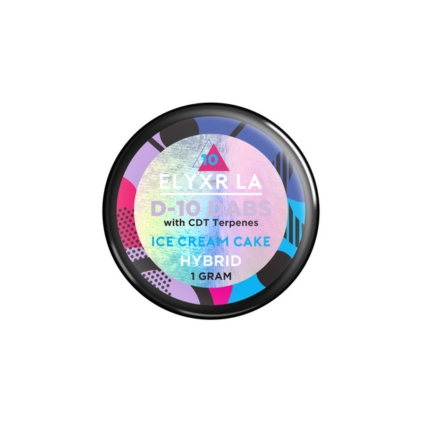 Elyxr Delta 10 THC Dabs with CDT Terpenes - Ice Cream Cake
