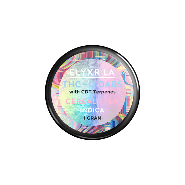 Elyxr THC-O Acetate Dabs with CDT Terpenes - Cereal Milk