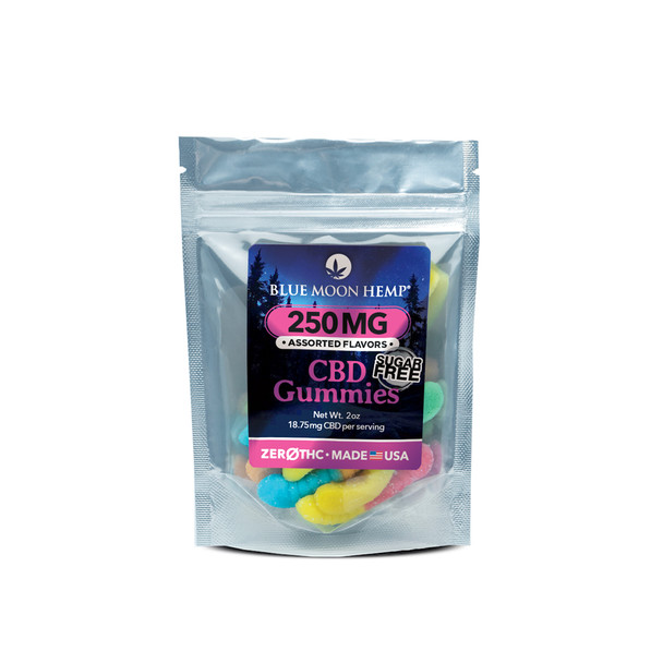 Blue Moon Hemp CBD Isolate Sugar Free Gummies