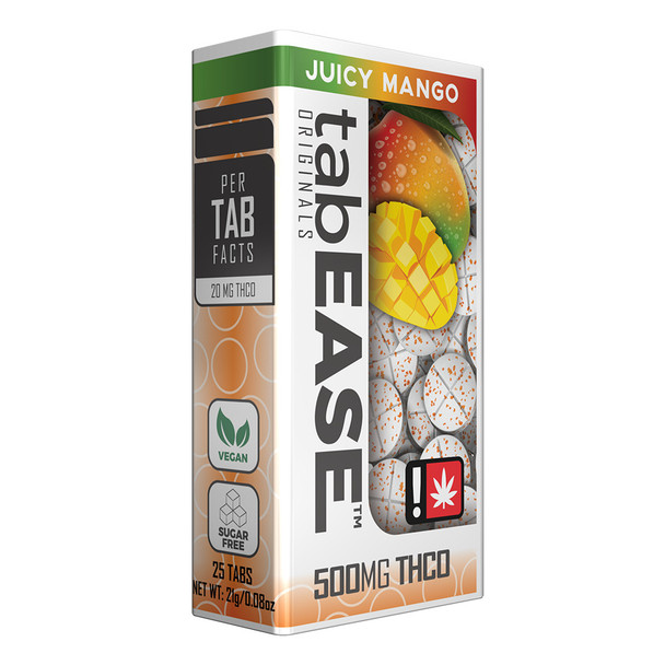 TabEASE THC-O Acetate Mango Tablets - 25pcs