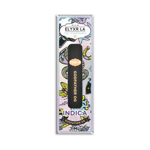 Elyxr 15% THC-P 1G Disposable Vape Pen - Godfather OG