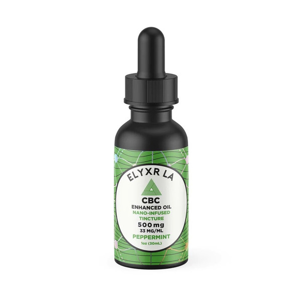 Elyxr CBC Nano Infused Tincture - Peppermint 500mg