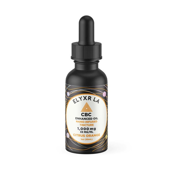 Elyxr CBC Nano Infused Tincture - Citrus Orange 1000mg