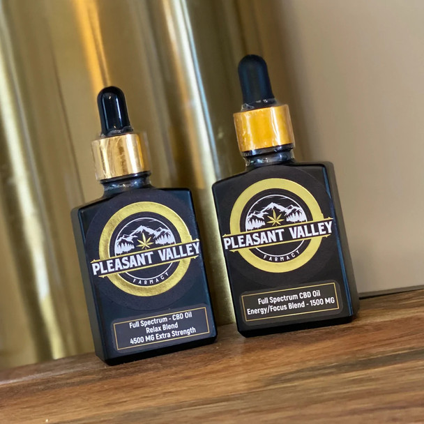 Pleasant Valley Farmacy Whole Spectrum Relax Blend CBD Oil