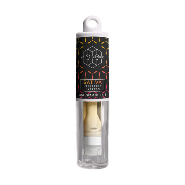 Hi On Nature Delta 8 THC Vape Cartridge - Pineapple Express