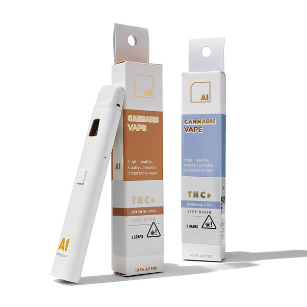 A1 Hemp THCp Live Resin Cannabis Disposable Vape Pen