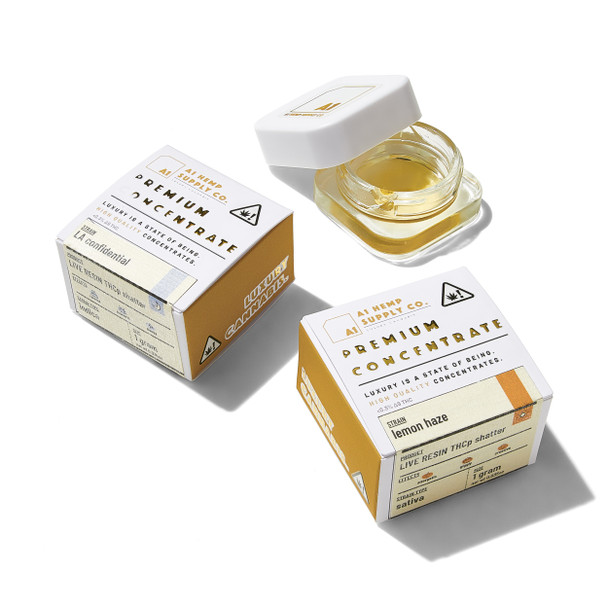 A1 Hemp THCp Live Resin Shatter