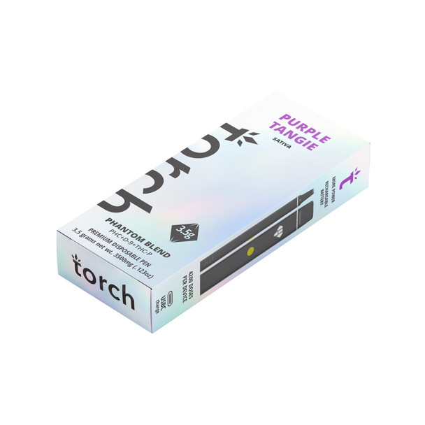 Torch Phantom Blend PHC + D9 + THCP Disposable 3.5G Vape Pen - Purple Tangie