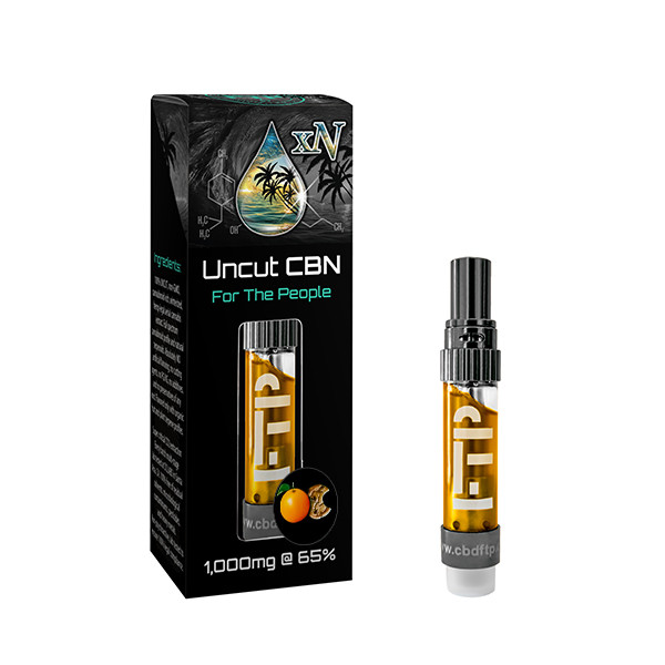 2本セット【CBN×CBD×CNP 90%】スーパー変態リキッド 1ml CBD For The People xN Uncut Full Spectrum Hemp CBD & CBN Wax Vape
