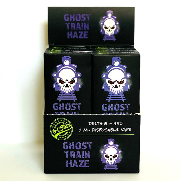 8-0 Stixx Delta 8 THC + HHC 2G Disposable Vape Pen - Ghost Train Haze