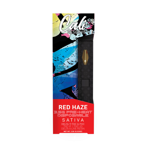 Cali Reserve D9 + PHC + THC-P + THC-JD + D8 Live Resin Disposable Vape Pen - Red Haze