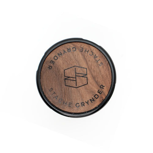 Stache 3 Piece Aluminum Grynder - Top