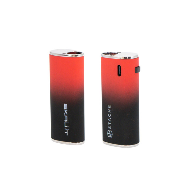 Stache Skruit 510 Battery - Red Black Stache Skruit 510 Battery - Red Black