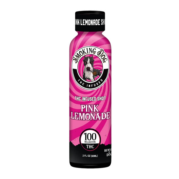 Smoking Dog Delta 9 THC Infused Shot - Pink Lemonade