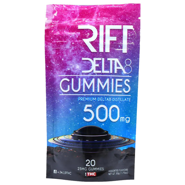 Rift Delta 8 THC Gummies - 20 Count