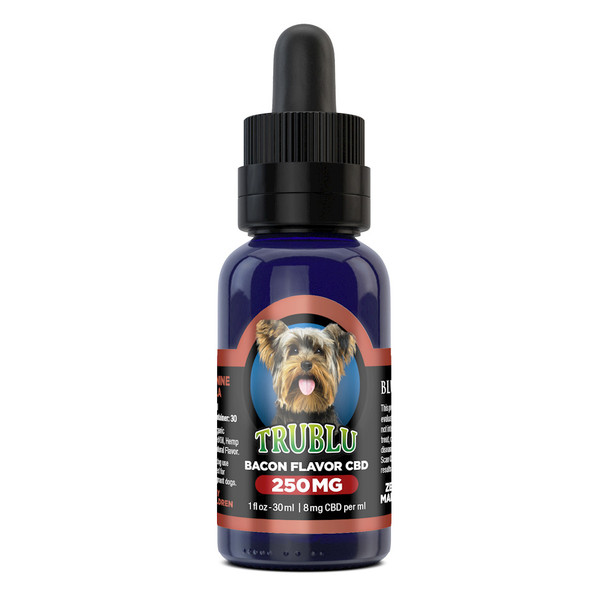 Blue Moon Hemp TruBlu Bacon CBD Dog Tincture - Calm Leaf