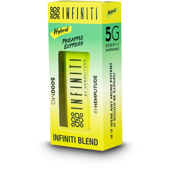 Hemplitude Infiniti Blend Live Rosin 5G Disposable Vape Pen - Pineapple Express Hemplitude Infiniti Blend Live Rosin 5G Disposable Vape Pen - Pineapple Express