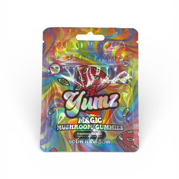 Yumz Magic Nootropic Mushroom Gummies - Sour Rainbow