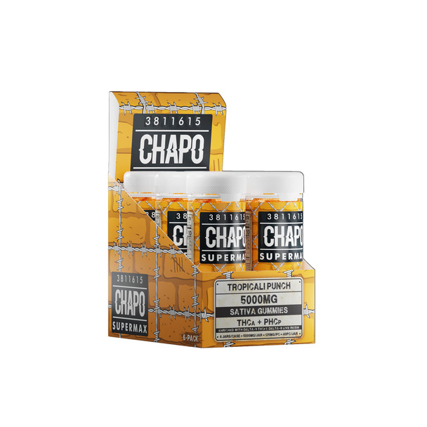 Chapo Extrax Supermax THCA + PHCP Live Resin Gummies - Tropical Punch