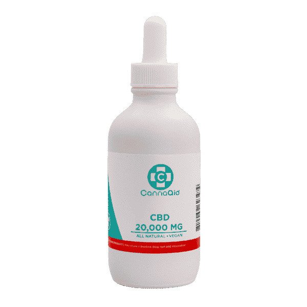 CannaAid CBD Isolate Tincture - Calm Leaf