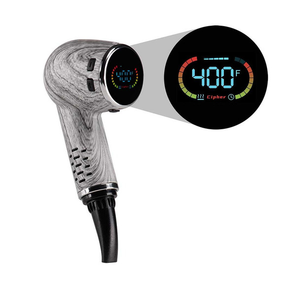 Cipher Nautilus V3 Dry Herb Vaporizer - LCD Display