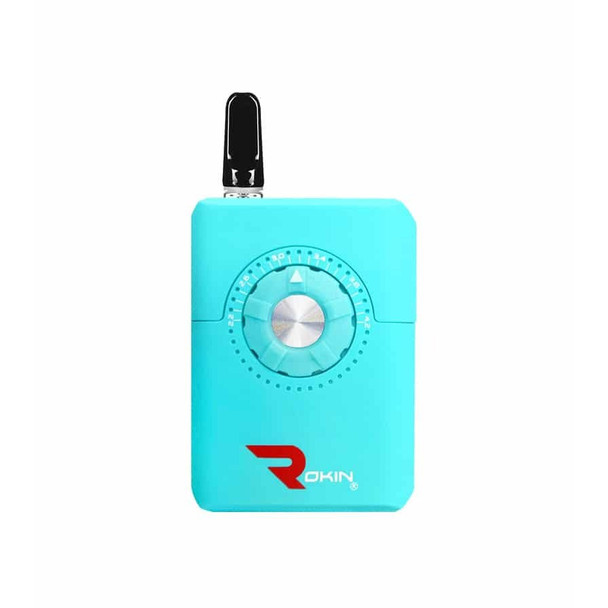 Rokin Dial Temperature Control 510 Thread Battery - Light Blue