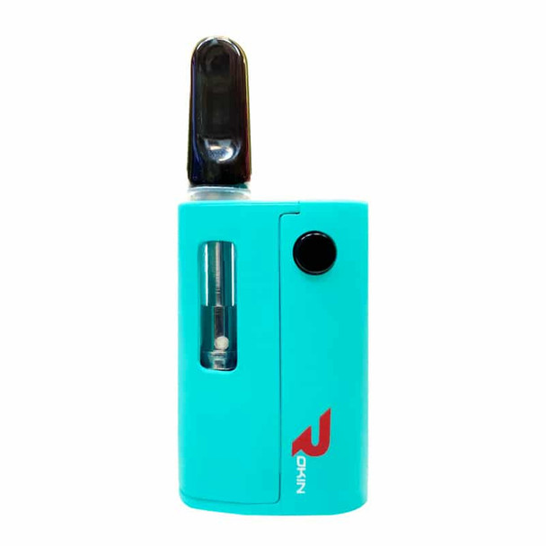 Rokin Mini Tank 510 Thread Vape Battery Kit - Light Blue