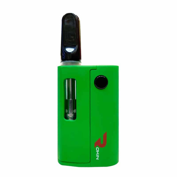 Rokin Mini Tank 510 Thread Vape Battery Kit - Bright Green