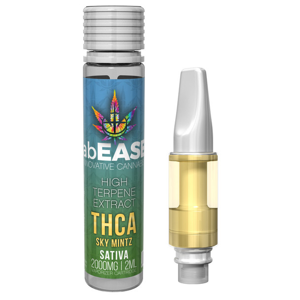 TabEASE THCA High Terpene Extract 2G Vape Cartridge - Sky Mintz