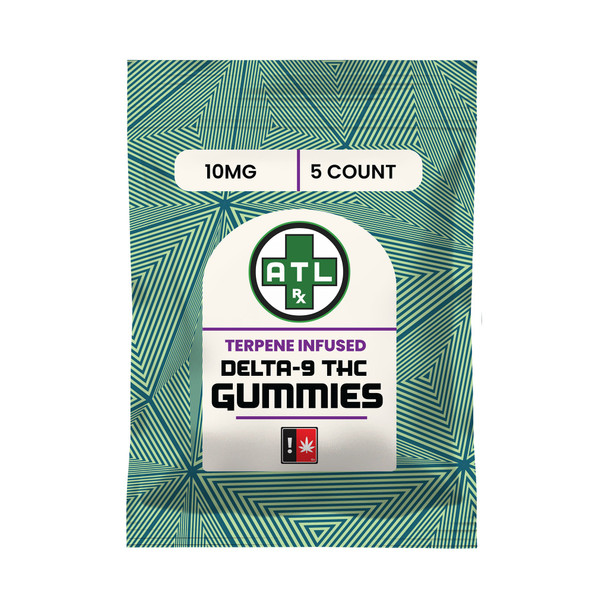 ATLRx Delta 9 THC Terpene Infused Gummies - 5 count