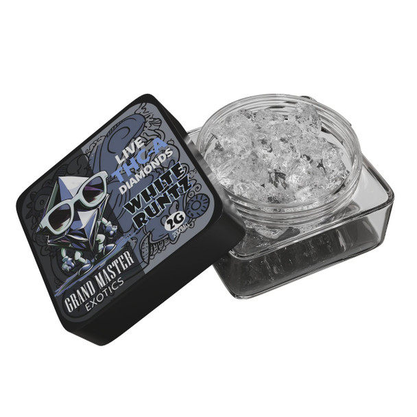 Grand Master Exotics Live THC-A Diamonds - White Runtz