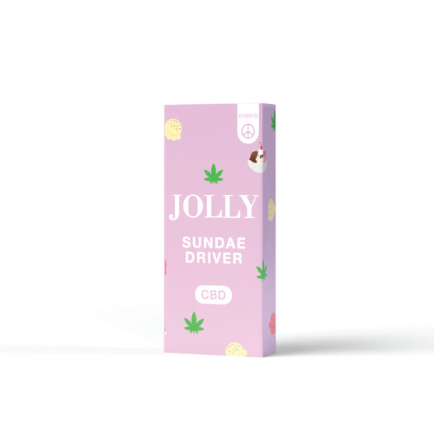 Jolly Full Spectrum CBD 2G Disposable Vape Pen - Sundae Driver