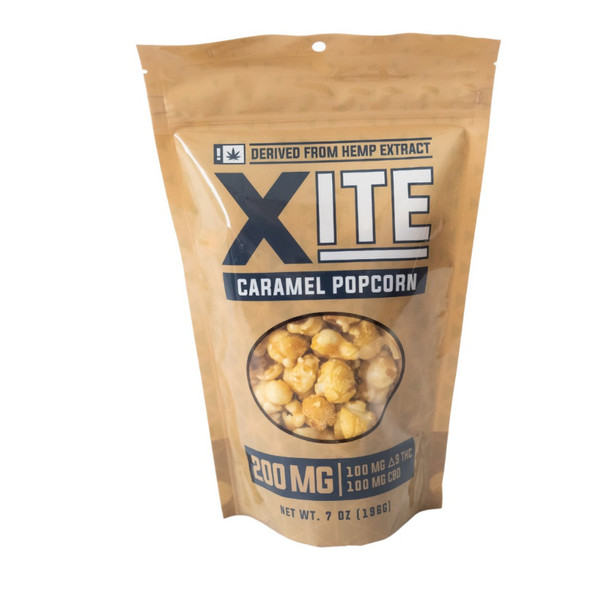 Xite Delta 9 THC + CBD Caramel Popcorn - Front
