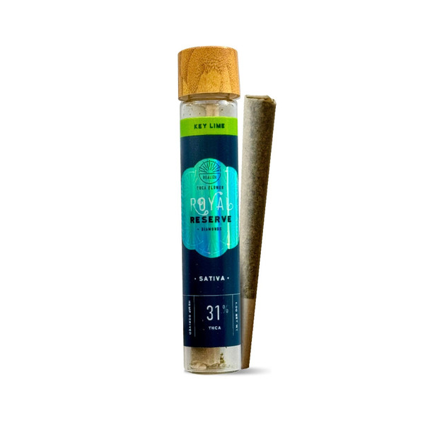 Realize Royal Reserve Pre-Roll with THCA Diamonds - Key Lime